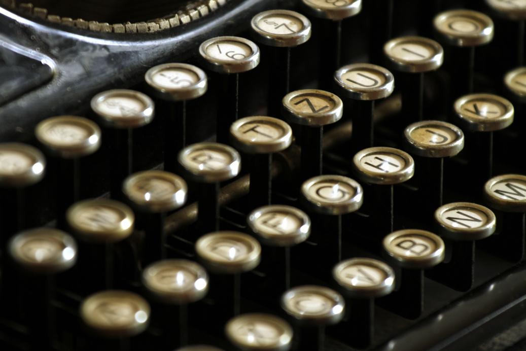 Old Typewriter Keyboard